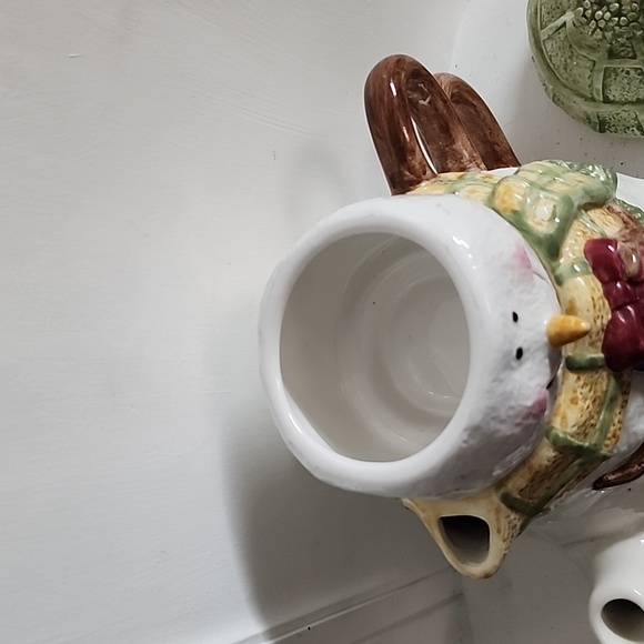 4 Piece Puddles Blitzen Co. Never used teapot and cup all in one - Picture 8 of 10